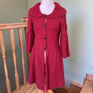 Baby Alpaca Button Up Sweater